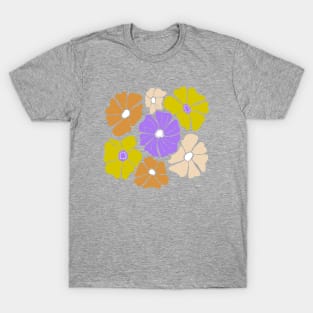 Stretchy Lilac Poppies T-Shirt